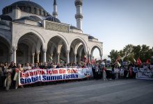 Küresel Sumud Filosu’na destek için birçok ilde yürüyüş düzenlendi