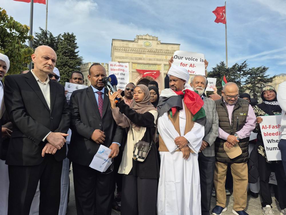İstanbul’da Sudan’daki İnsan Hakları İhlalleri Protesto İstanbul’da Sudan’daki İnsan Hakları İhlalleri Protesto
